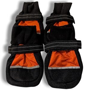 Heart to Tail Dog Fleece Lined Booties w/ Reflective Velcro Strap